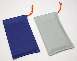 單拉繩眼鏡袋（超細纖維）